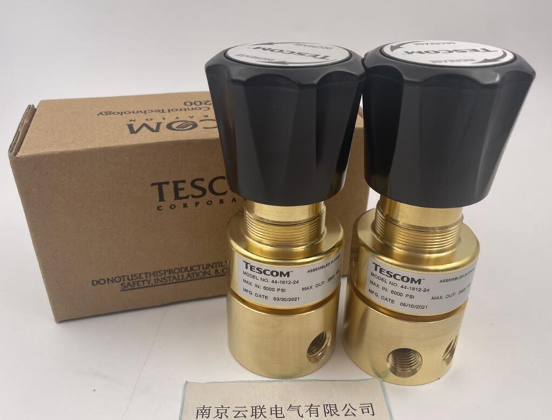 TESCOM减压阀调压器 26-2300 系列使用范围和操作步骤：